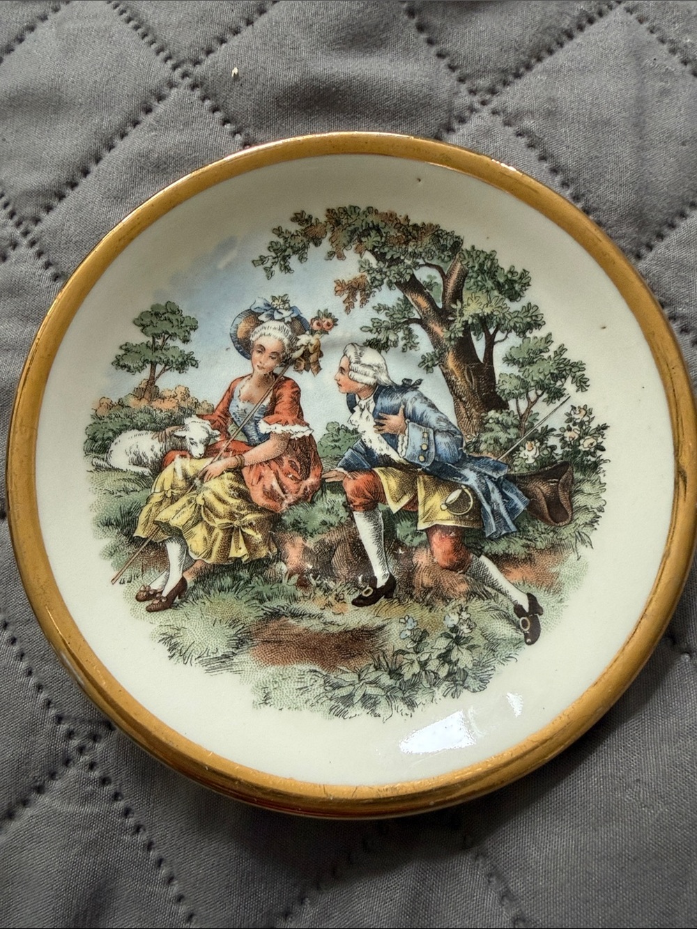 This vintage Royal Grafton China saucer